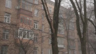 Ukrayna, Kyiv 'deki eski bir ev.