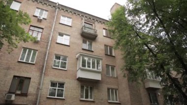 Ukrayna, Kyiv 'deki eski bir ev.