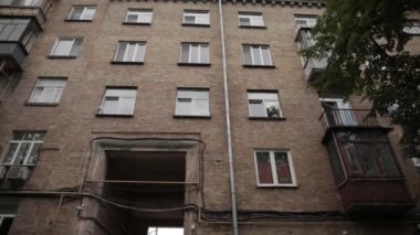 Ukrayna, Kyiv 'deki eski bir ev.