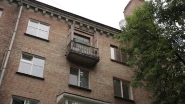 Ukrayna, Kyiv 'deki eski bir ev.