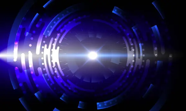 25012801 mavi daire Hitech konsepti, daire ögesi, çizgi ögesi, soyut küre şekli arkaplan, kapak broşürü, arkaplan planı, arkaplan düzeni için yaratıcı,