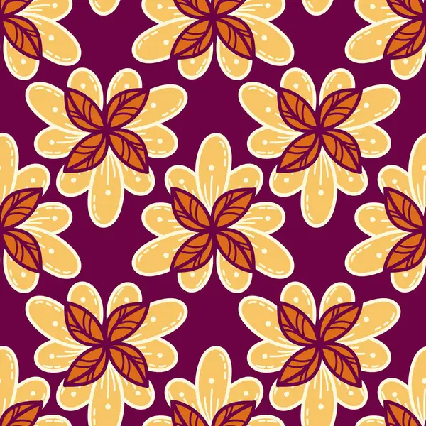 Ev dekorasyonu ve kumaş baskısı, tekstil dekorasyonu, iç mekan, giysi, ambalaj tasarımı veya herhangi bir istenen fikir için elle çizilmiş kusursuz desen süslemeleri..