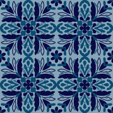 Kusursuz karalama deseni arka plan, motifler çiçek el çizimi, karalama biçimi, ogee deseni, dikişsiz çiçek deseni, baskı, ambalaj, arka plan ve el işi için tasarım 