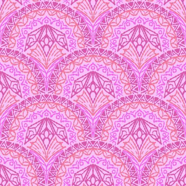 Kusursuz karalama deseni arka plan, motifler çiçek el çizimi, karalama biçimi, deniz tarağı deseni, dikişsiz çiçek deseni, baskı, ambalaj, arka plan ve el işi.