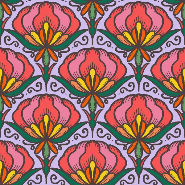 Kusursuz karalama deseni arka plan, motifler çiçek el çizimi, karalama biçimi, deniz tarağı deseni, dikişsiz çiçek deseni, baskı, ambalaj, arka plan ve el işi.