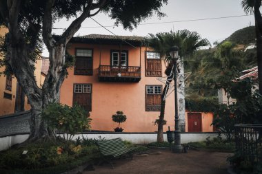 Icod de los Vinos 'taki eski kasaba, Tenerife, Kanarya Adaları