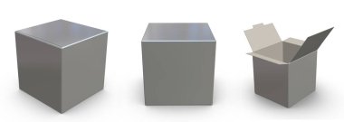3D görüntüleme - Kahve kapsülü yüksek çözünürlüklü resim paketleme şablonu beyaz arkaplanda izole edilmiş, kartondaki yüksek kaliteli detaylar