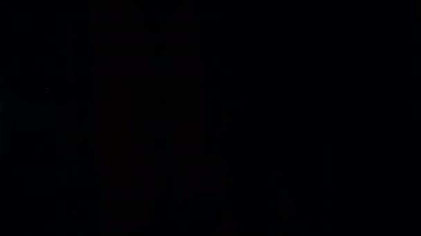 Beam Light Leaks Blurred Edge Frame — ストック動画