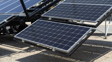 Güneş enerjisi istasyonunun modülü