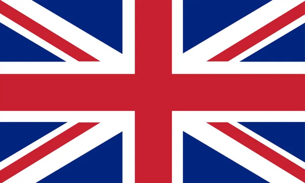 Флаг Великобритании Векторная Иллюстрация — стоковый вектор