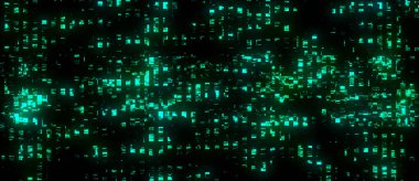 Bozuk efektli bozulma ekranı. Ses dalgalarıyla soyut dijital arkaplan. Hacklenmiş bilgisayar ve teknik bir sorun. 3B görüntüleme.