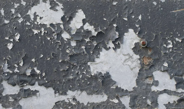 Texture Peeling Paint Metal Surface Destroyed Structure Corrosion External Natural — Stock Photo, Image