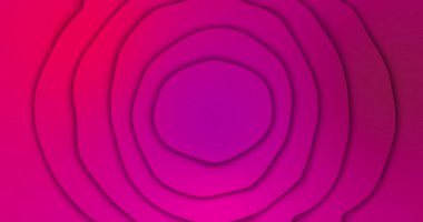 Abstract shape motion background with gradient color. Video footage for assets.