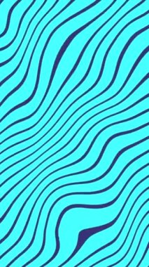 Abstract vertical background with a wave effect. Animated vertical footage