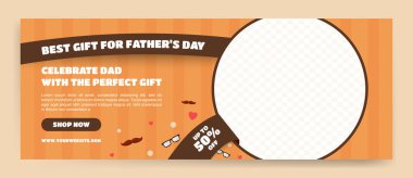 Babalar Günü Hediye Satışları Tanıtım afişi tasarımı