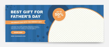 Babalar Günü Hediye Satışları Tanıtım afişi tasarımı