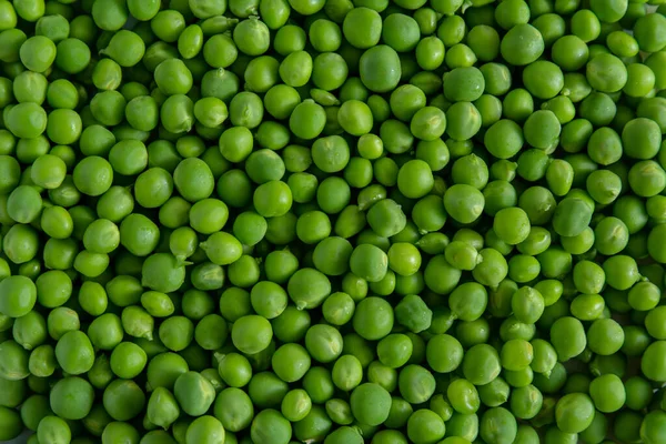 Fresh Sweet Green Peas Background Texture Complete All Picture Top — Stock Photo, Image