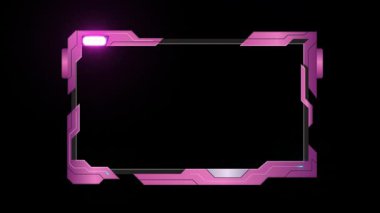 Stream Overlay seğirmesi Oyun Kaplaması şeffaf arkaplan