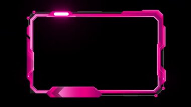 Stream Overlay seğirmesi Oyun Kaplaması şeffaf arkaplan