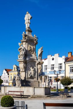 Palacky Meydanı, Pocatky Kasabası, Vysocina Bölgesi, Çek Cumhuriyeti