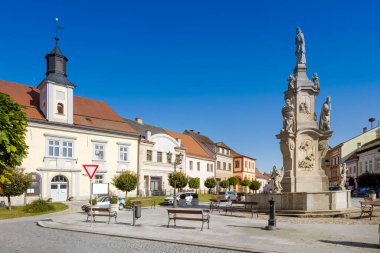 Palacky Meydanı, Pocatky Kasabası, Vysocina Bölgesi, Çek Cumhuriyeti