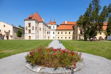 Trcka kalesi ve manastır Zeliv, Vysocina bölgesi, Çek Cumhuriyeti