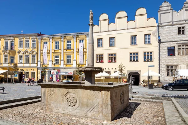 Historyczne Centrum Slawonii Czechy Południowe Republika Czeska — Zdjęcie stockowe