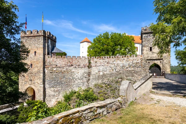 Замок Бітова Річка Диє Південна Моравія Чехія — стокове фото