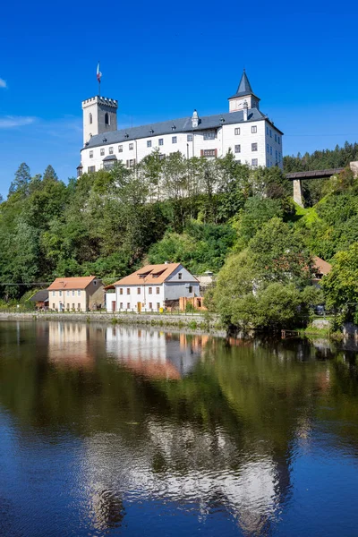 Castello Rozmberk Nad Vltavou Boemia Meridionale Repubblica Ceca — Foto Stock