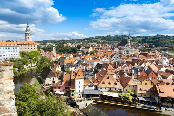 Cesky Krumlov Town Unesco Südböhmen Tschechische Republik Europa — Stockfoto