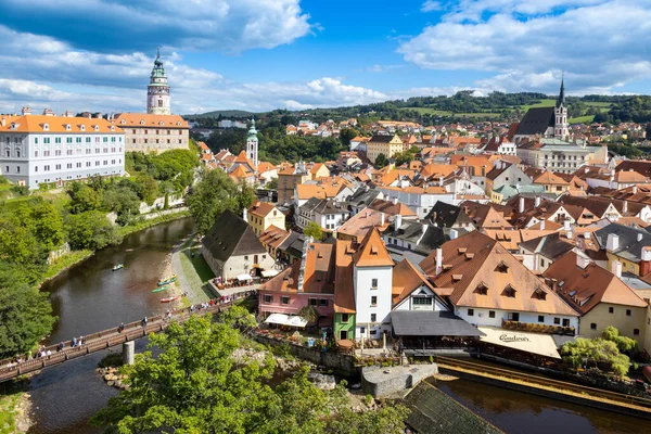 Cesky Krumlov Town Unesco South Bohemia Czech Republic Europe — Stock Photo, Image