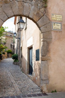Tossa de mar, costa brava, İspanya