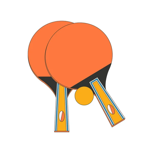 Немного Тенниса Мяч Разное Спортивное Оборудование Инвентарь Фитнеса Спортивные Принадлежности — стоковый вектор
