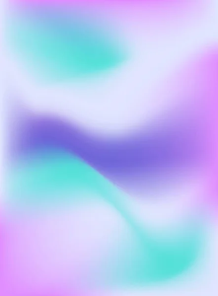 Fond Abstrait Avec Effet Holographique Flou Dégradé Illustration Vectorielle — Image vectorielle