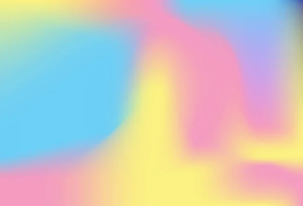 Fond Abstrait Avec Effet Holographique Flou Dégradé Illustration Vectorielle — Image vectorielle