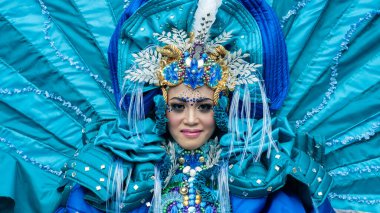 Pasuruan, Endonezya - 8 Mart 2014: Pasuruan Şehri Anma Töreni, Endonezya