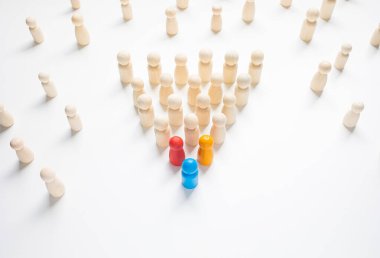 İş dünyası insan kaynakları yönetimi kavramları. Ekip güveni oluşturun. Plan ve strateji analizi. ortaklık geliştirme