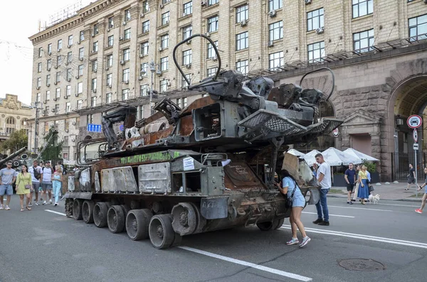 Rus orta menzilli uçaksavar füze sistemi Buk-M Ukrayna Silahlı Kuvvetleri tarafından imha edildi.