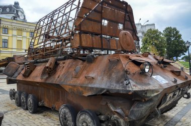 Crushed russian SPR-2 