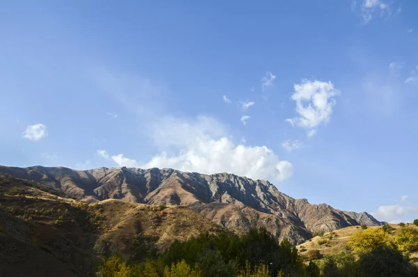 stock image Beautiful high rocky mountain range of Caucasus Mountains of Armenia