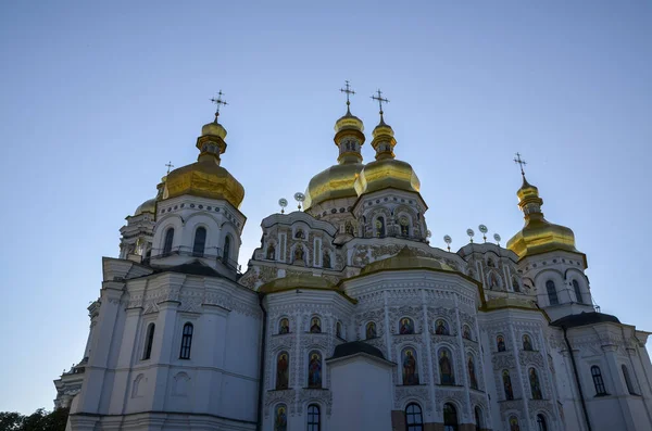 Catedral Assunção Kiev Pechersk Lavra Mosteiro Das Cavernas Património Mundial — Fotografia de Stock