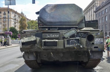 Rus orta menzilli uçaksavar füze sistemi Buk-M Ukrayna Silahlı Kuvvetleri tarafından imha edildi.