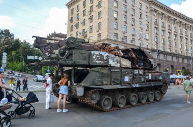 Rus orta menzilli uçaksavar füze sistemi Buk-M Ukrayna Silahlı Kuvvetleri tarafından imha edildi.