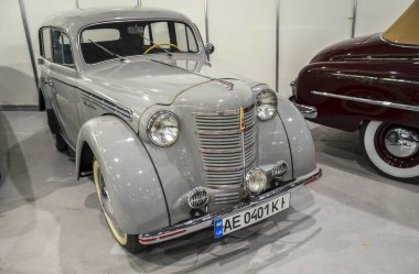 Moskvich 401 small car with rear-wheel drive. The first mass car sold in the USSR for individual use. It is considered an upgrade of the Opel Kadett