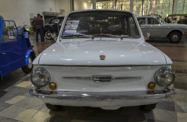 ZAZ 966, also known as the Zaporozhets 966, is a classic Soviet-era car produced by the Zaporizhzhia Automobile Factory (ZAZ) from 1966 to 1972 clipart