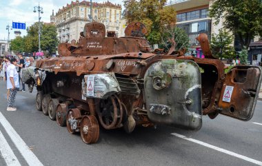 Rus piyade aracı BMP-2 Mart 2022 'deki şiddetli çatışmalar sırasında en çok üretilen zırhlı araçlardan biridir.