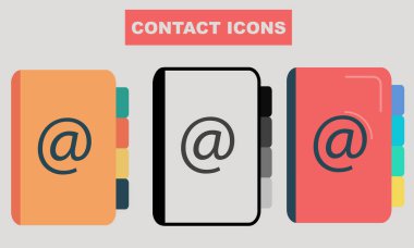 Kitap ikonu setiyle bağlantı kurun. Düzenlenebilir web sitesi ve uygulaması için vektör ve illüstrasyon.