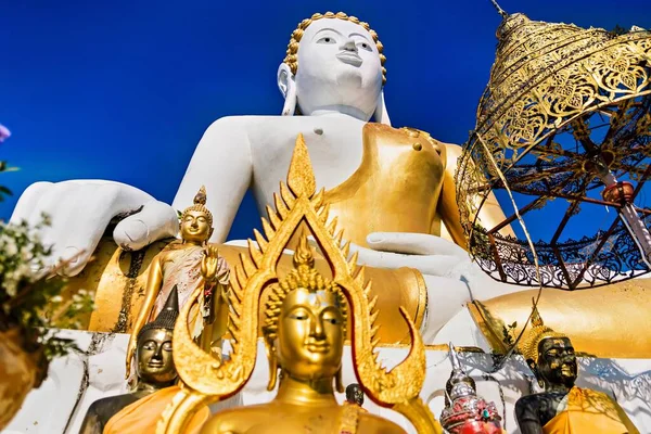 Chiang Mai Thailand December 2022 Wat Phara Doi Kham Most — Stock Photo, Image