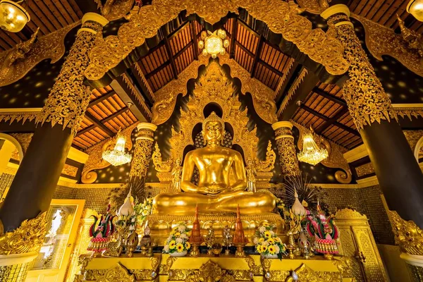 Лампанг Таиланд Декабря 2022 Года Взгляд Невидимое Искушение Wat Pra — стоковое фото