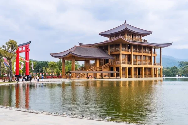 Chiang Mai Tailandia Diciembre 2022 Tierra Hinoki Constituye Arquitectura Moderna —  Fotos de Stock